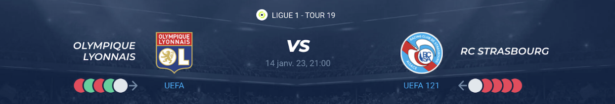 You are currently viewing Lyon vs Strasbourg