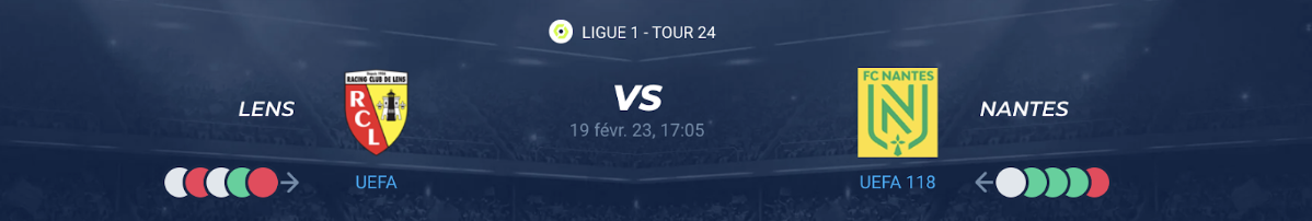 You are currently viewing Lens vs Nantes