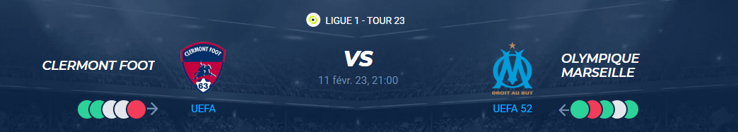 You are currently viewing Clermont vs Marseille