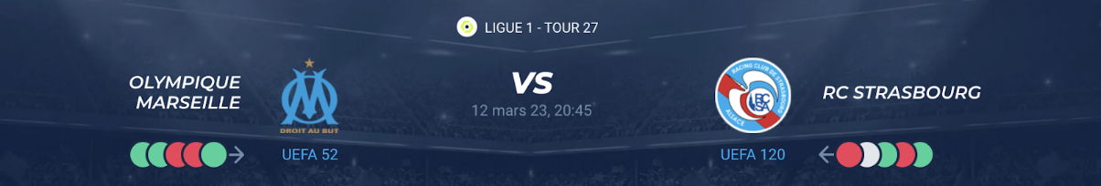 You are currently viewing Marseille vs Strasbourg